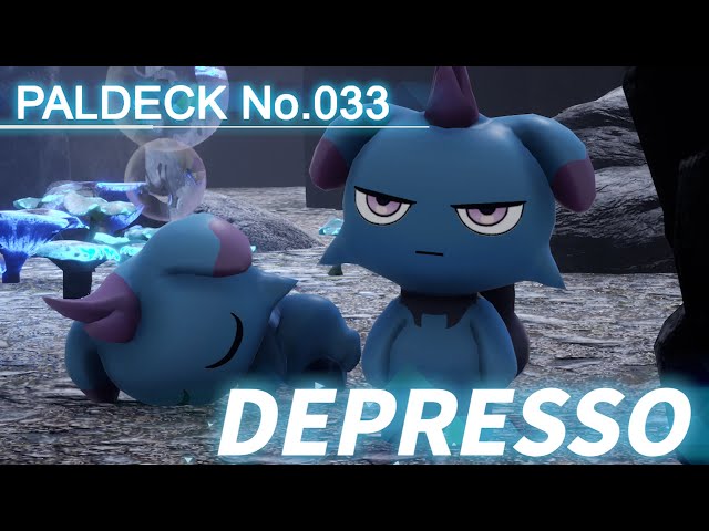 Paldeck | No.033 DEPRESSO - Palworld | Gameplay | Pocketpair class=