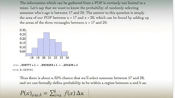 Probability Density Functions and Expectation Value Explained