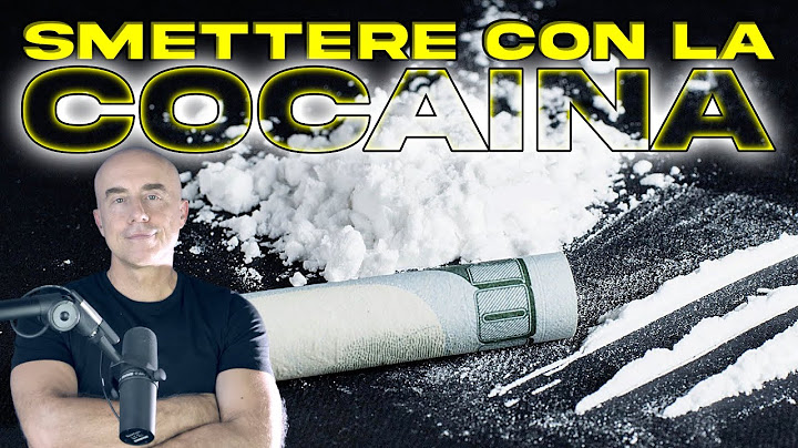 COCAINA, come fare per smettere e tornare a vivere....