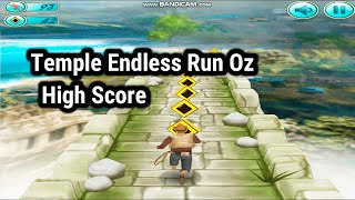 Temple Endless Run Oz High Score screenshot 2