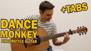 DANCE MONKEY - TONES AND I (fingerstyle guitar cover). Ваня, научи!