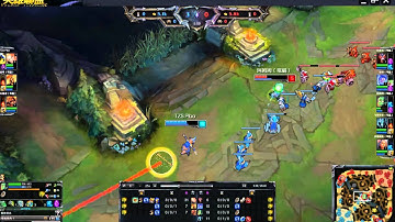 League of Legends TW LUX R FLASH