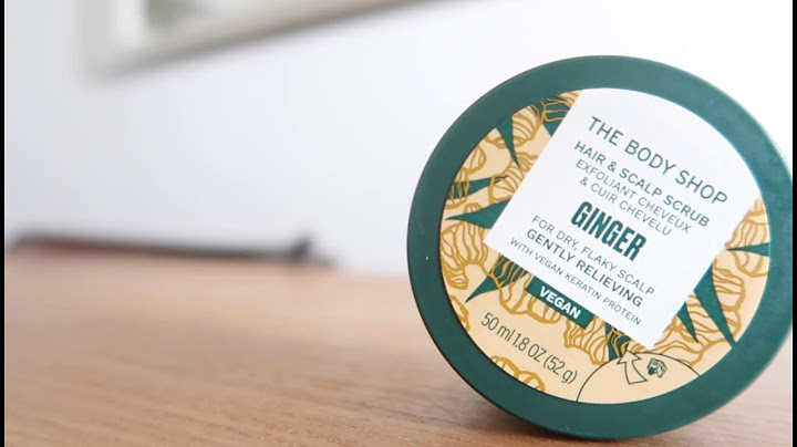 The body shop hair scrub review