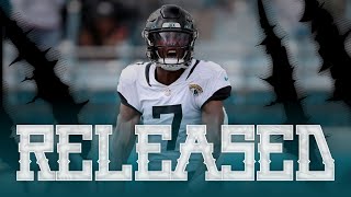 Jaguars Release WR Zay Jones, K Joey Slye