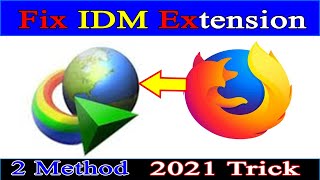 how to add idm extension in mozilla firefox browser| internet download manager | 100% work & 2 way |