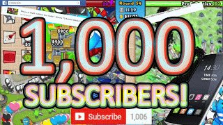 A New Milestone! - New Phone? | Bloons In Depth update! | Facebook Page!