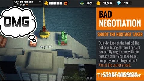 Bad negotiation, Sniper 3D assassin shoot to kill Andy shores primary #21