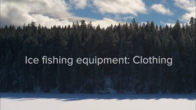 Ice fishing equipment: Augers 