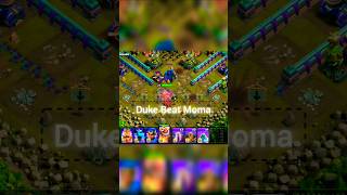 M.O.M.A Peka 👿 Couldn’t Stop Dragon Duke 😳 #clashofclans #coc #shotsfeed