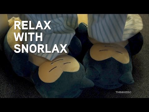 Relax with Snorlax from ThinkGeek