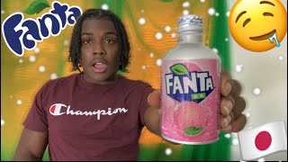 Trying a White Peach Flavored Fanta From Japan!!  **GOOD**