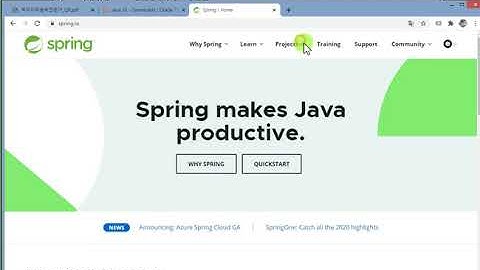 Webjjang Spring 01-01 개발환경 java와 sts4의 spring 플러그인 설치(웹짱과 함께하는 스프링)