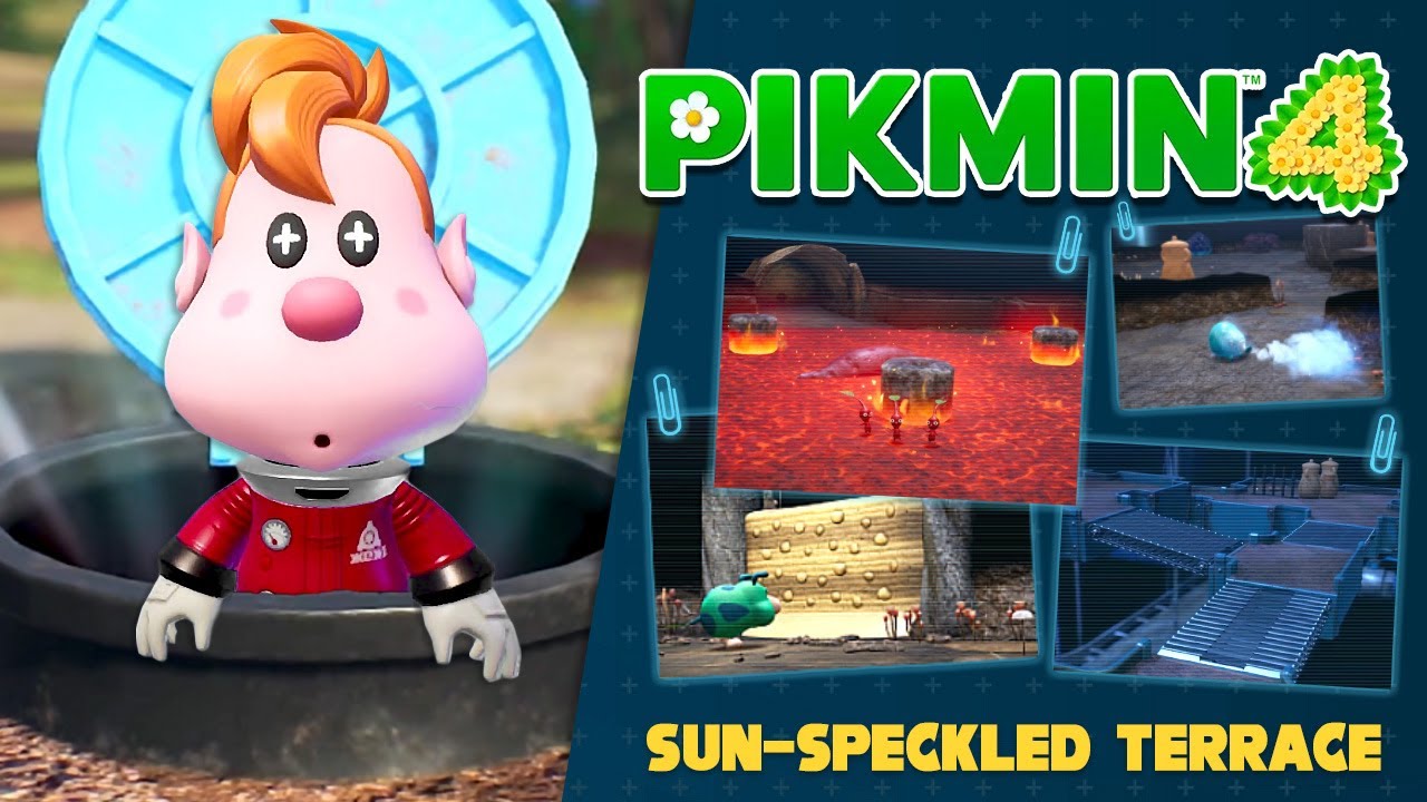 Pikmin 4: Sun-Speckled Terrace 100% Completion Guide - All