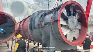 Performance &amp; Safety Testing Procedure of Explosion-Proof Mining Axial Fans Before Delivery#fan