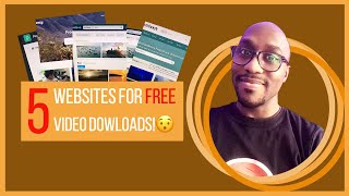 5 Websites for Free video downloads! #shorts