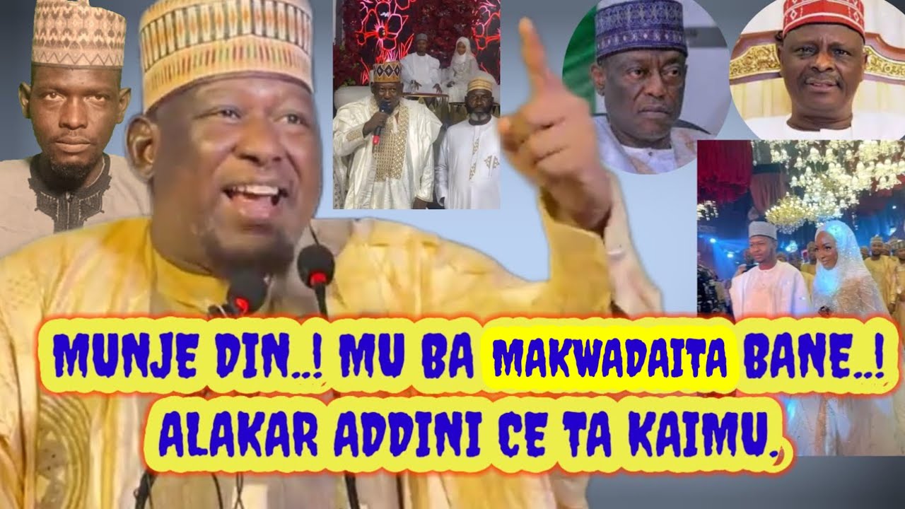 Cikin Fushi, Sheikh kabiru gombe yayi martani  ga masu sukarsa kan Halartar bikin yar kwankwaso.