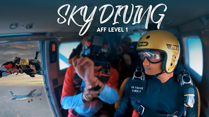 SKY DIVING TRAINING || DROPZONE THAILAND