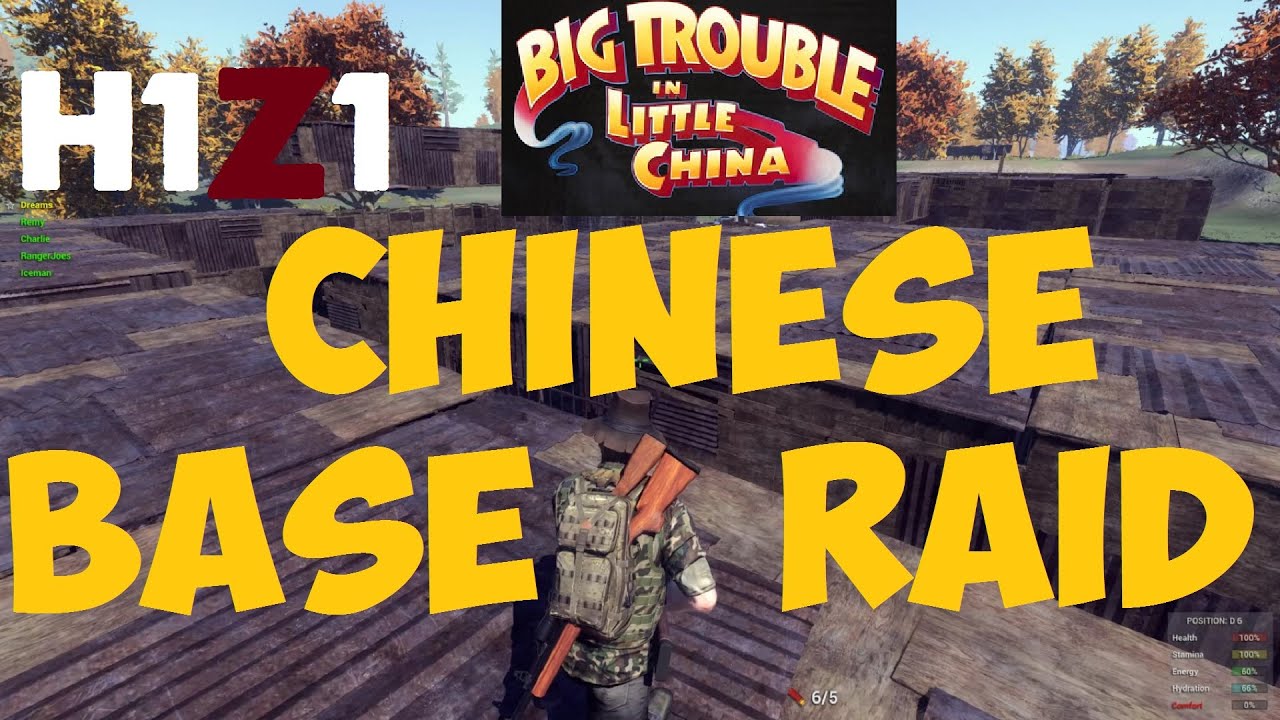 H1Z1 - Chinese Base Raid