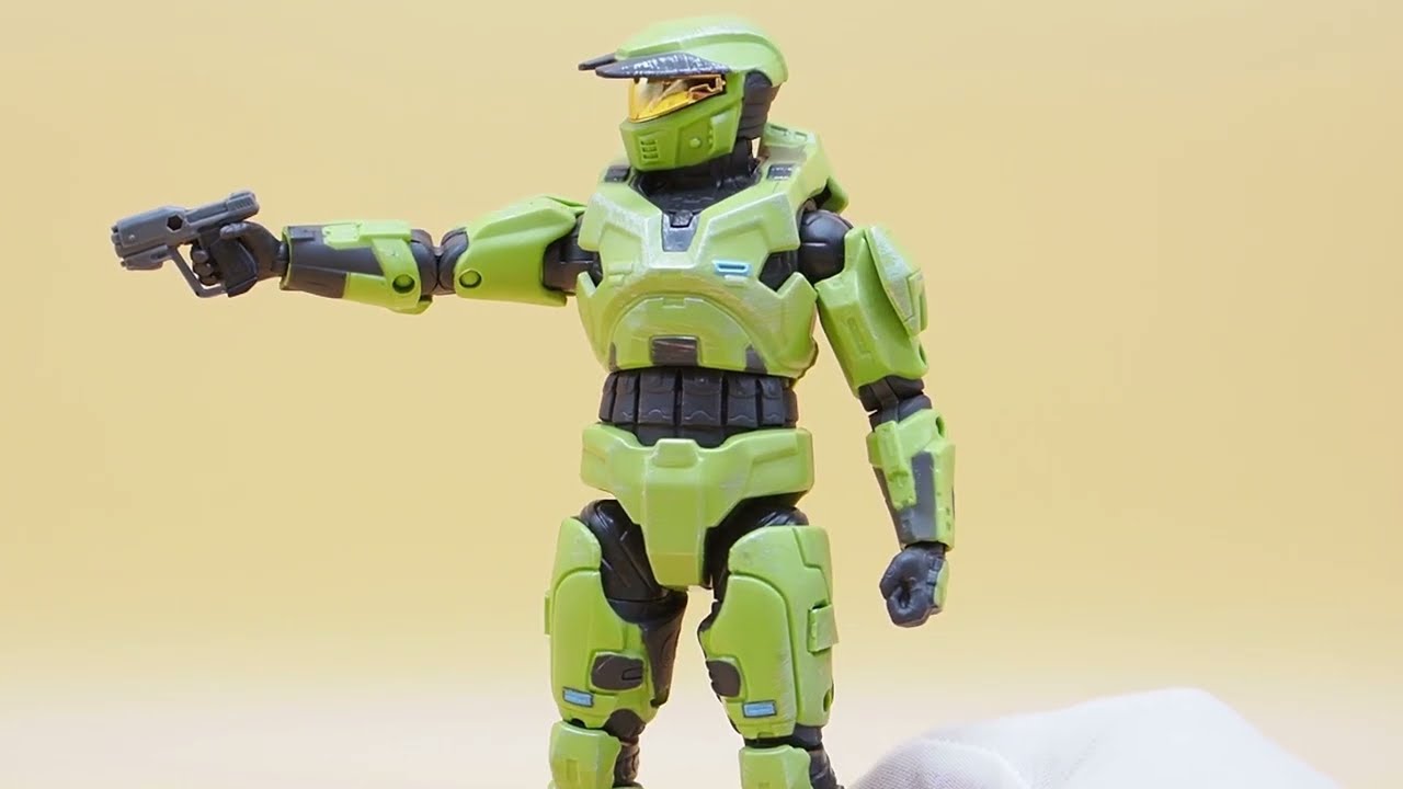 Jazwares Halo: Combat Evolved Master Chief The Spartan Collection Wave ...