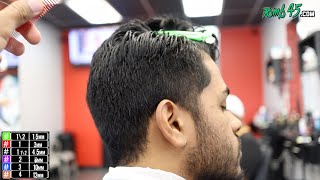 Barber Tutorial! Scissorwork and #1 Fade on sides