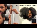 How I Trim 4C Hair