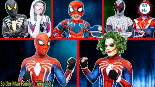 Siêu Nhân Nhện Thật Sự Là Tội Phạm Truy Nã ???? - Tổng Hợp Video Hay Nhất || Spider-Man Family