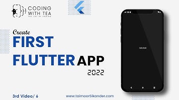 1.3 - Create a First Flutter App 2025 Part 1 - Flutter Crash Course