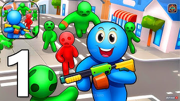 Defeat Zombie - Gameplay Walkthrough Part 1 Stickman Zombie Defense (Android,iOS)