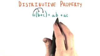 Distributive Property Review - College Algebra
