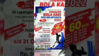 Turnamen Sepakbola Belantaraya.