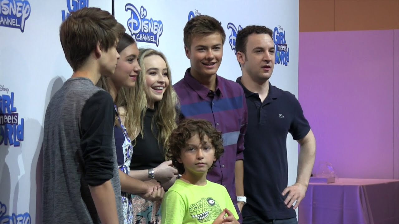 Girl Meets World Cast Meet Guests At 15 D23 Expo Youtube