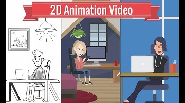 I will create a 2d animated explainer video