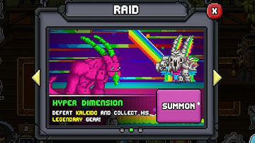 Hyper Dimension, Raid 2 at Level 80 (Hard) | Bit Heroes