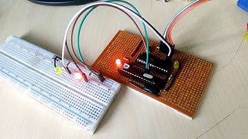 Blinking Two LED’s Using ATmega328