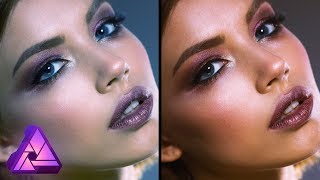 The BEST Way to Color Correct Skin in Affinity Photo!