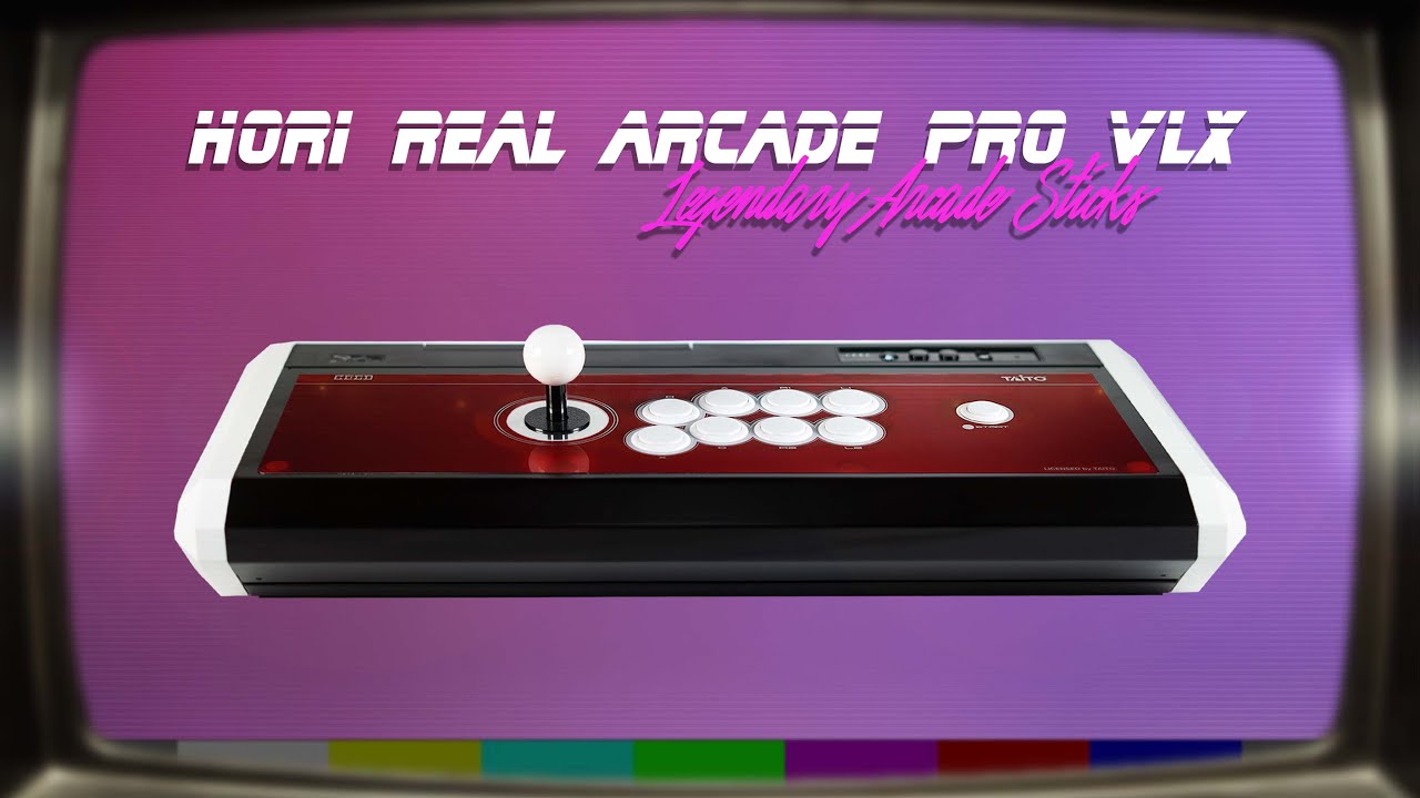 Hori Real Arcade Pro Vlx Legendary Arcade Sticks Youtube