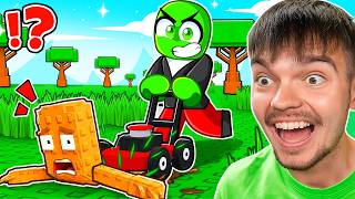 KOSZĘ TRAWĘ PO BRAINROTY w Roblox!
