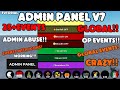 Admin Panel V7😈||Studio lite Tutorial #roblox