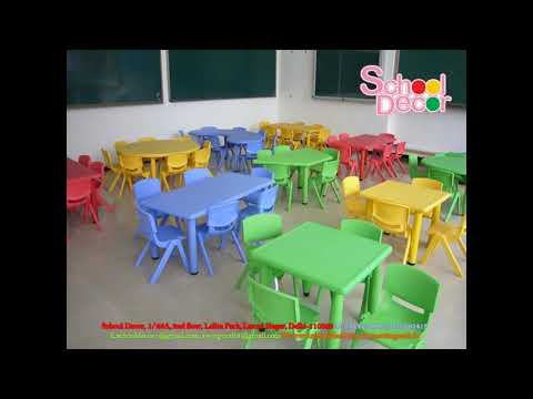 Plastic Furniture for Class room | Kindergarten Furniture | Kids Play School