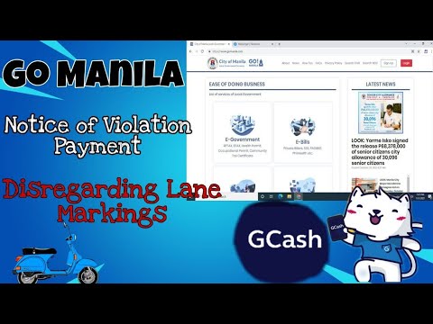 Paano Magbayad sa GoManila ng Notice of Violation II E-WALLET PaymentII How to pay  using GoManila?