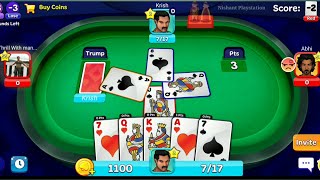 Card 29 game kaise khele | 29 card game online multiplayer | 29 कार्ड गेम कैसे खेले | 4 player cards screenshot 4