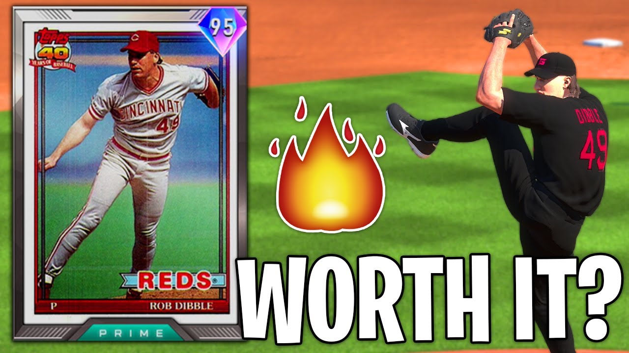 NEW HEADLINER DIAMOND LEGEND ROB DIBBLE IS NASTY?! MLB The Show 20 Battle Royale Draft and Gameplay