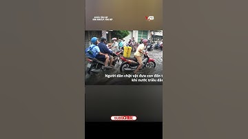 Nhà dân ngập sâu cả đêm không rút nước vì triều cường ở tphcm