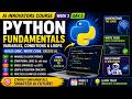 AI Innovators Course | Week 3 Day 1: Python Variables, Conditional Logic &amp; Loops Explained