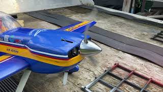 Seagull Models Cap 232 W/OS 75AX With E-4050 In Cowl Muffler