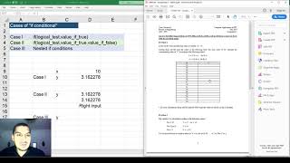 Excel for Chemical Engineers I 31a I If conditional
