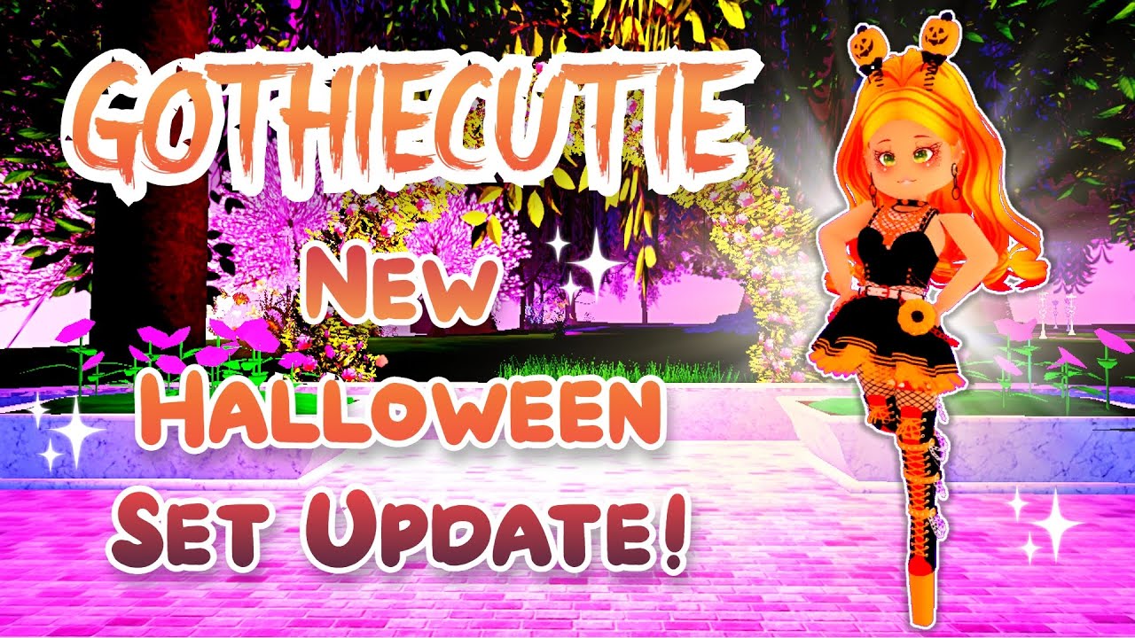 NEW GOTHICUTIE HALLOWEEN SET! NEW UPDATE! Royale High Update - YouTube