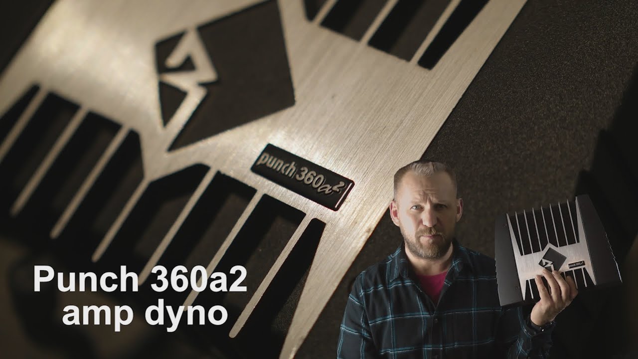 Rockford Fosgate punch 360a2 amp dyno run power test old school car