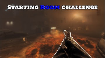 black ops 2 town starting room challenge. - No commentary