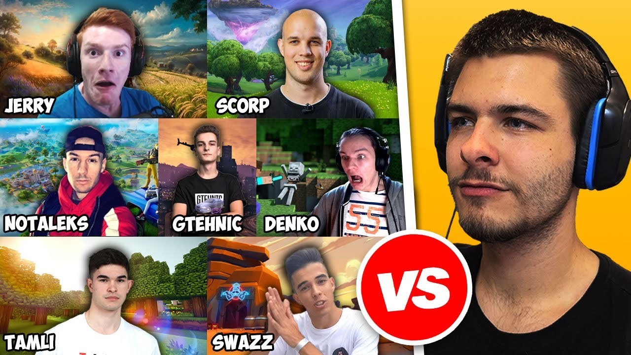 BORIM SE PROTI SLOVENSKIM YOUTUBERJEM! (JERRY,SWAZZ,TAMLI, DENKO,NOT ALEKS, SCORPLZ,GTECHNIC)[SLO]